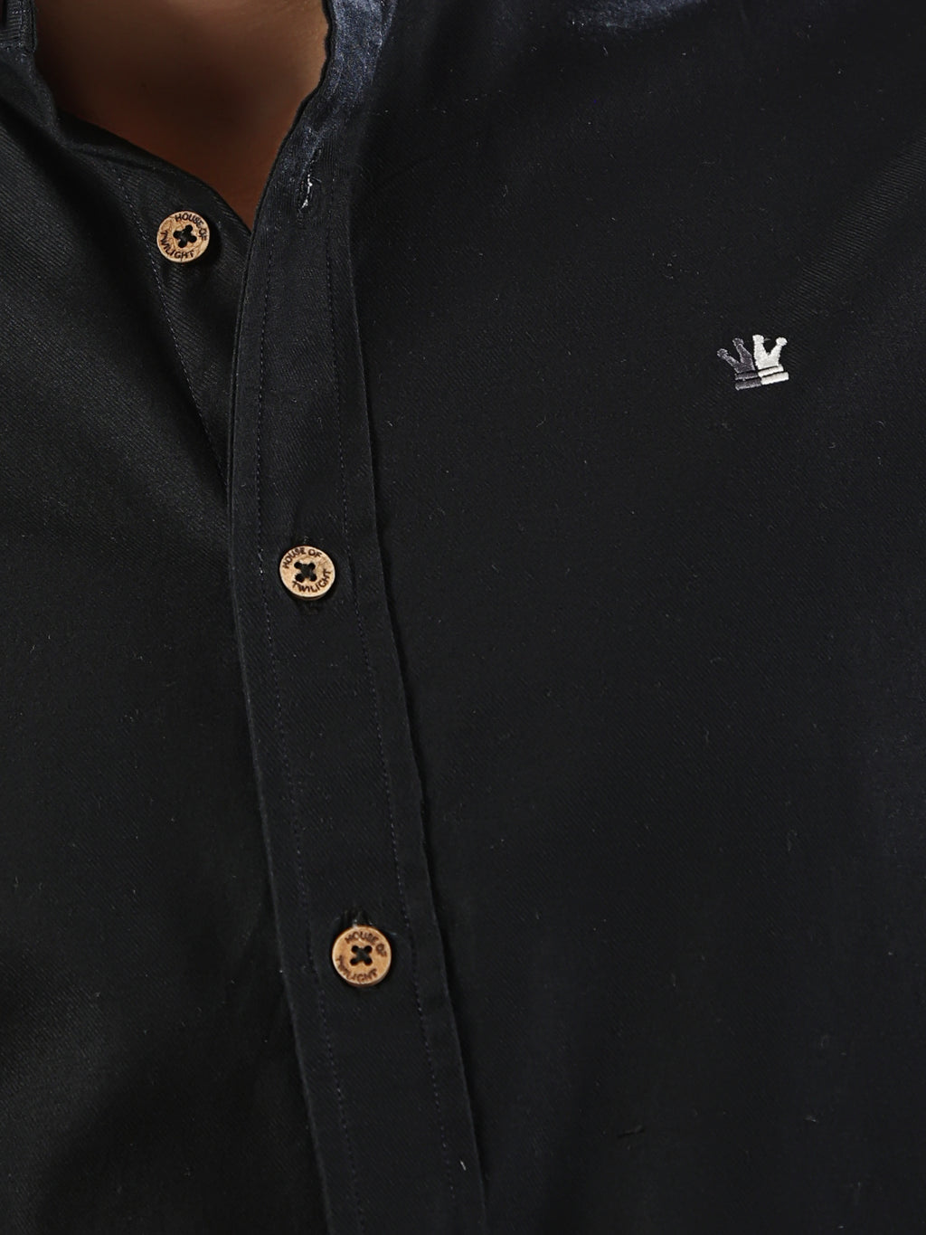 Black Mandarin Shirt