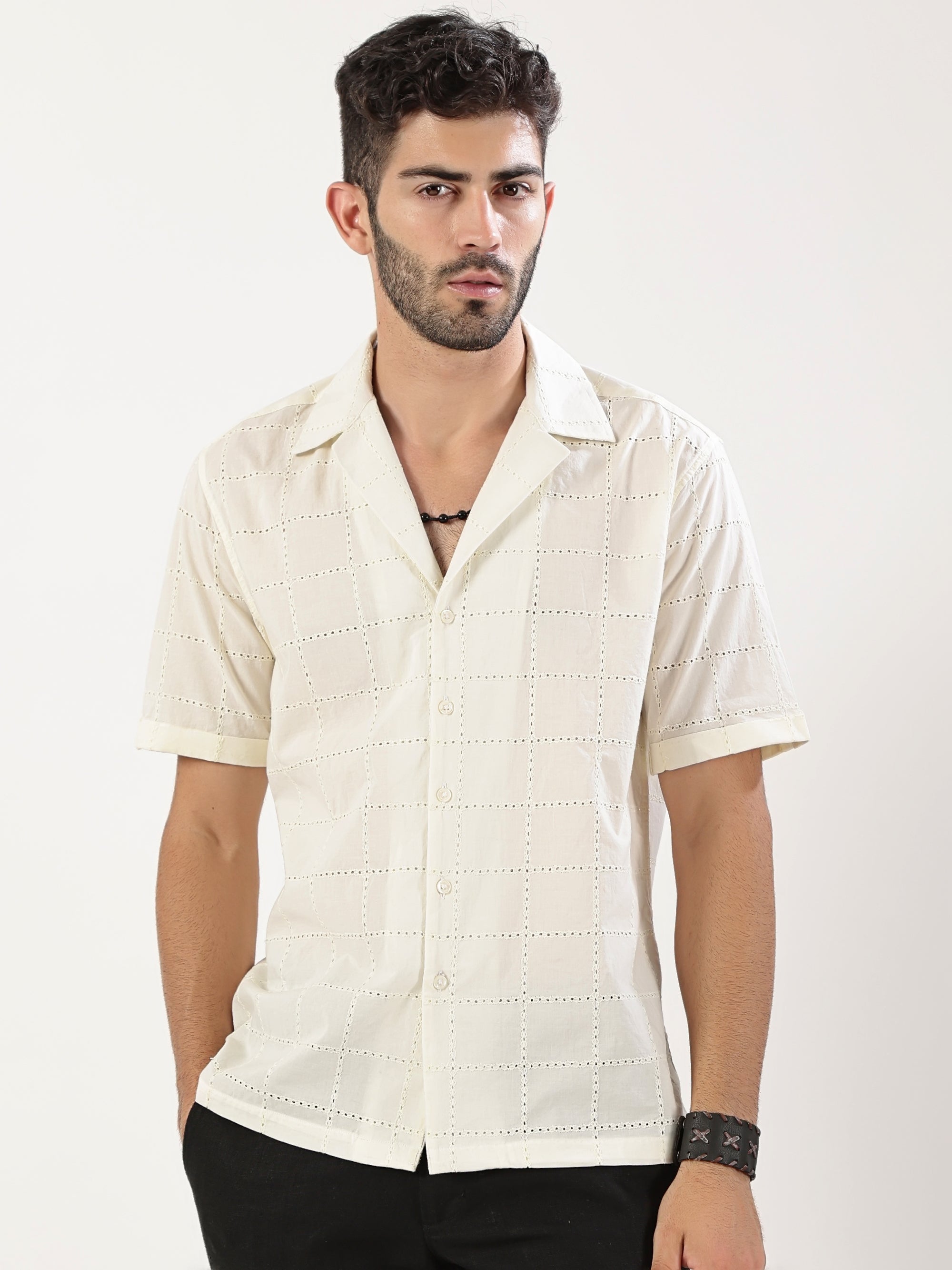 Ivory Cuban Shirt