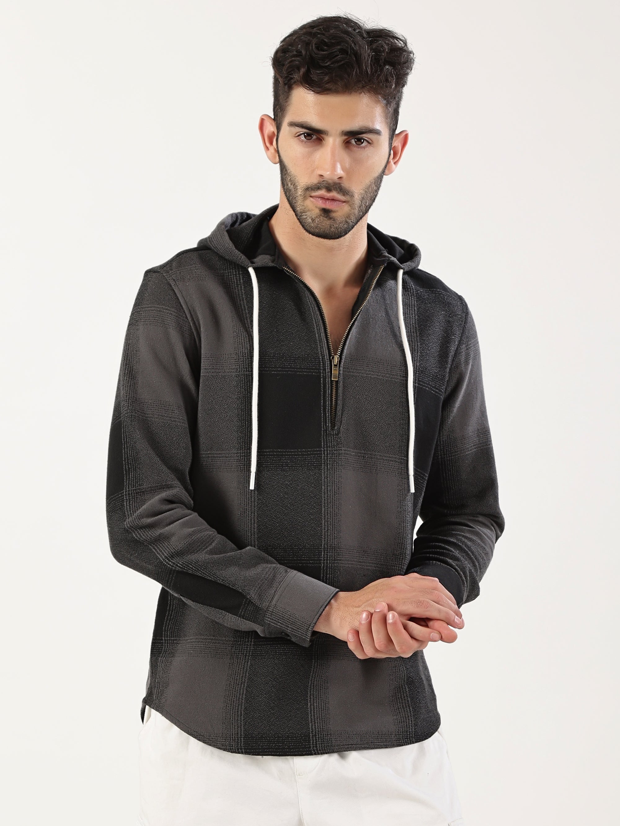 Charcoal Shadow Hoodie