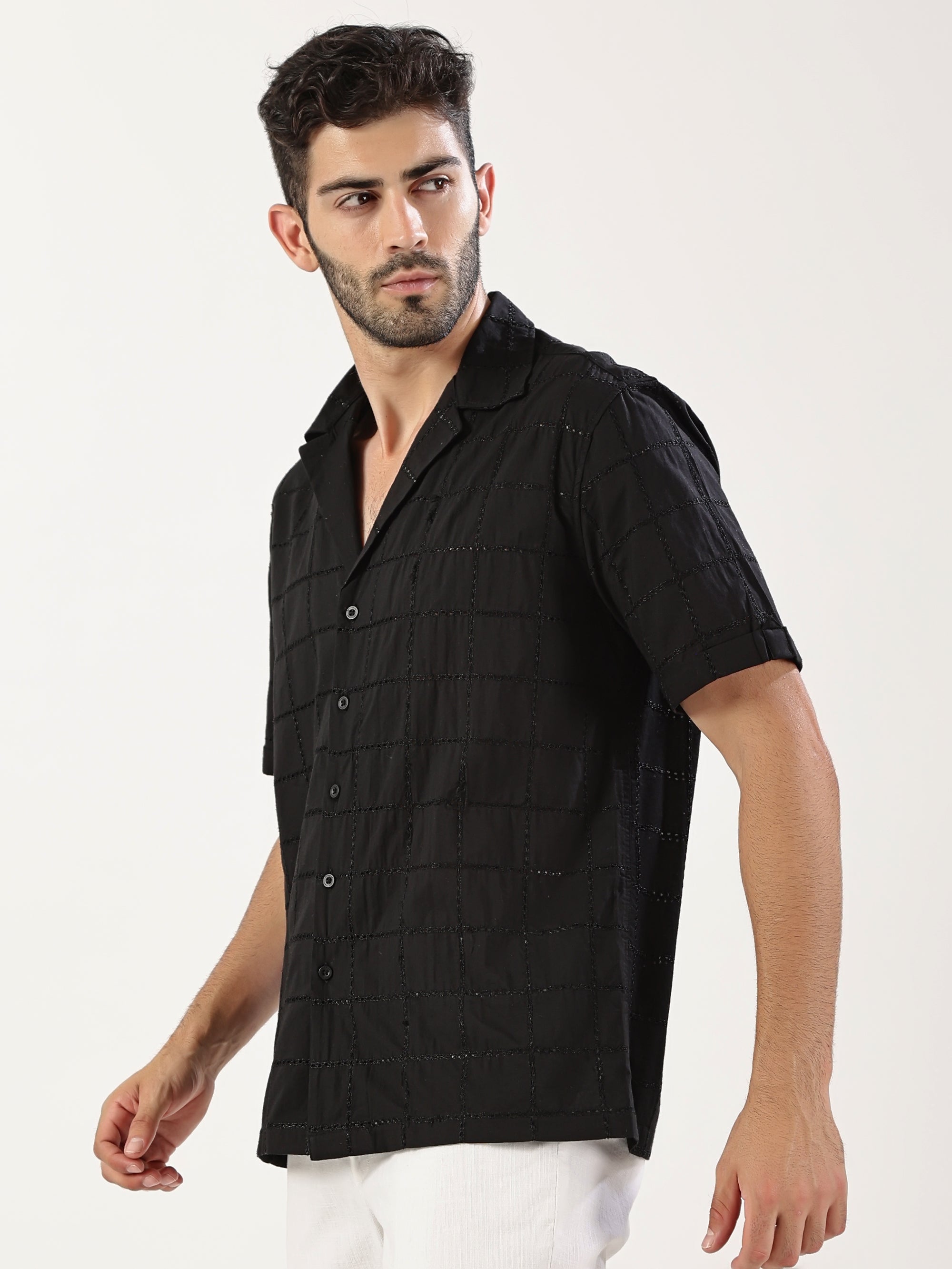 Midnight Textured Shirt