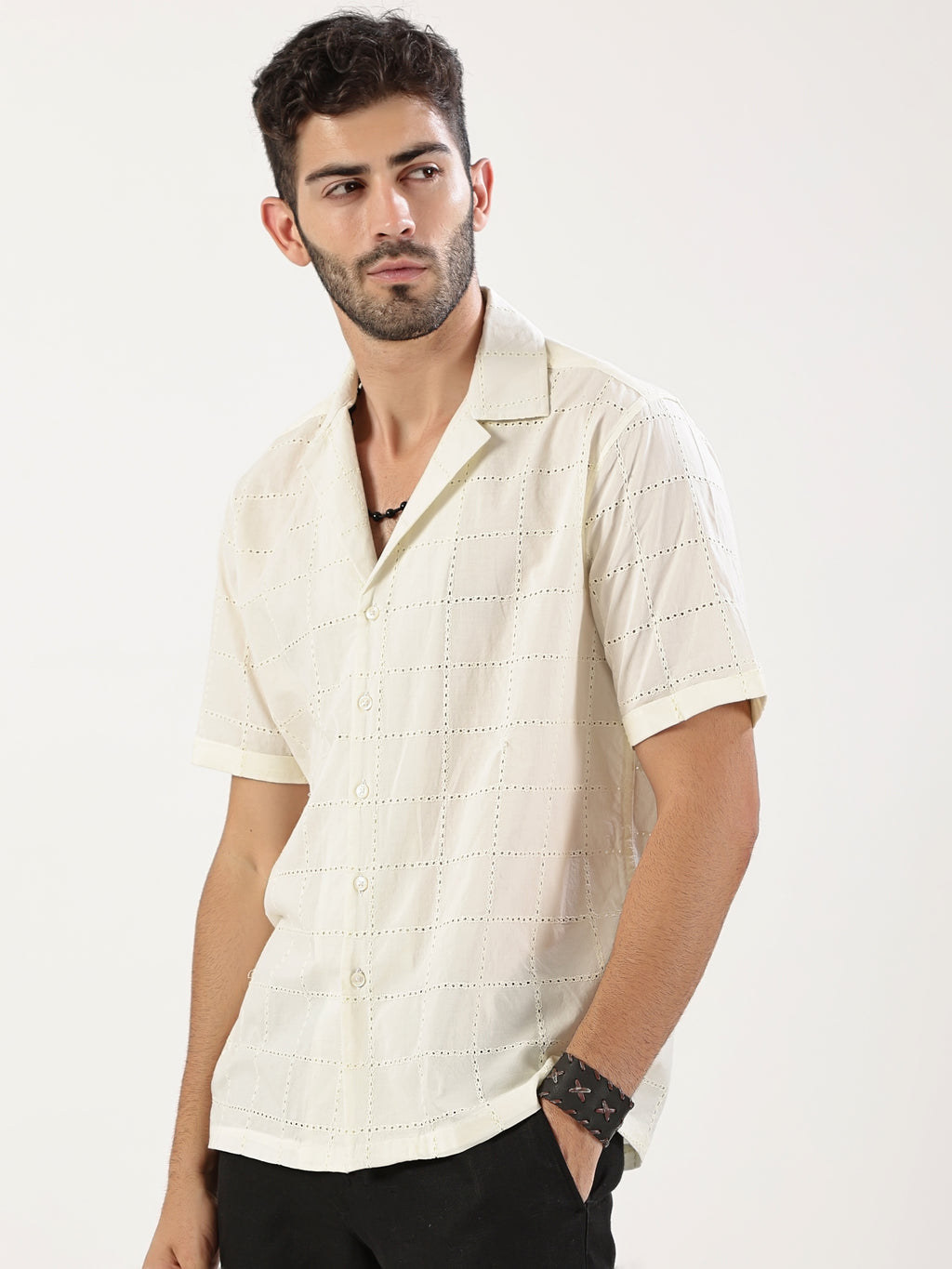Ivory Cuban Shirt