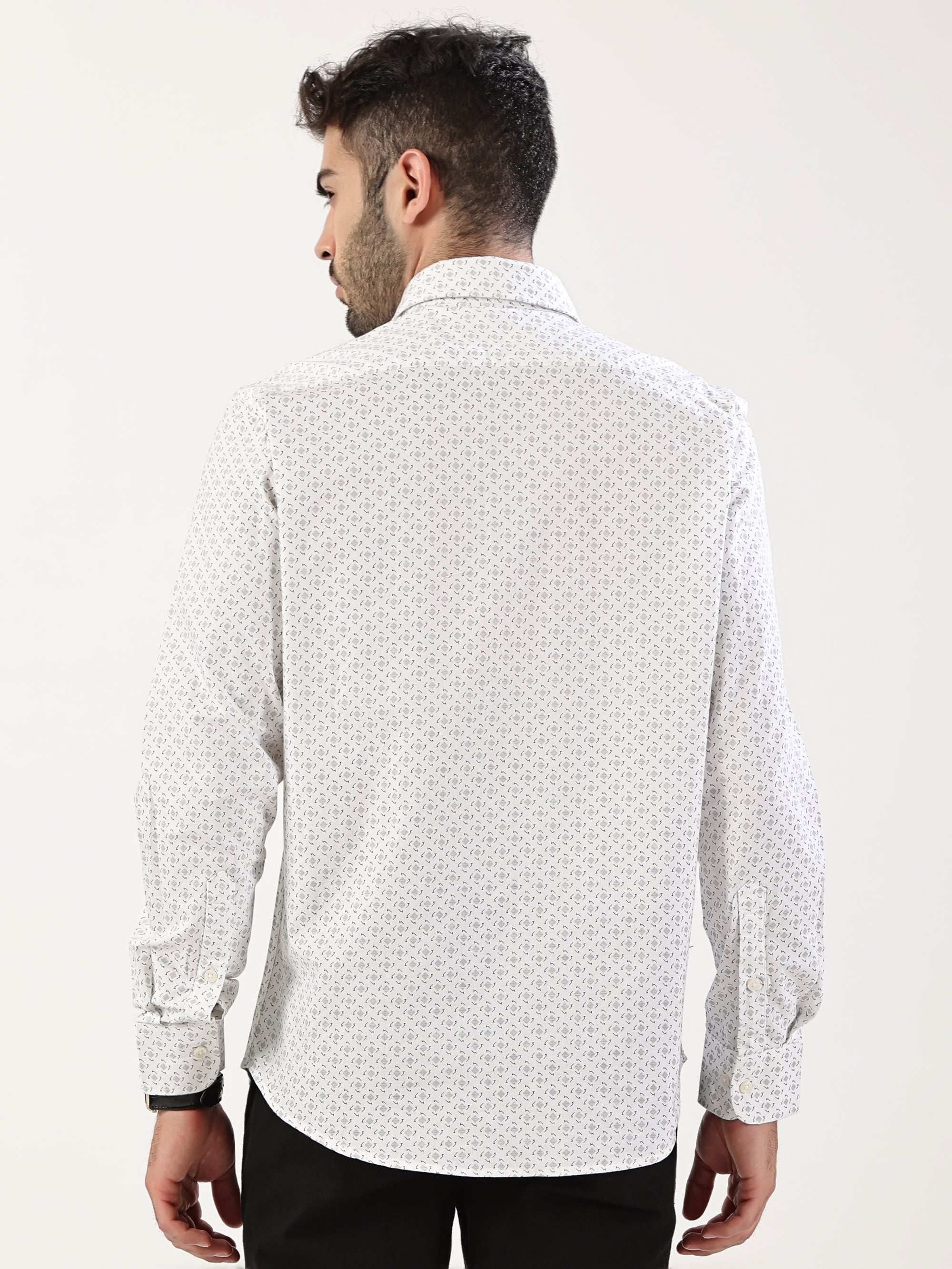 Micro Print Shirt