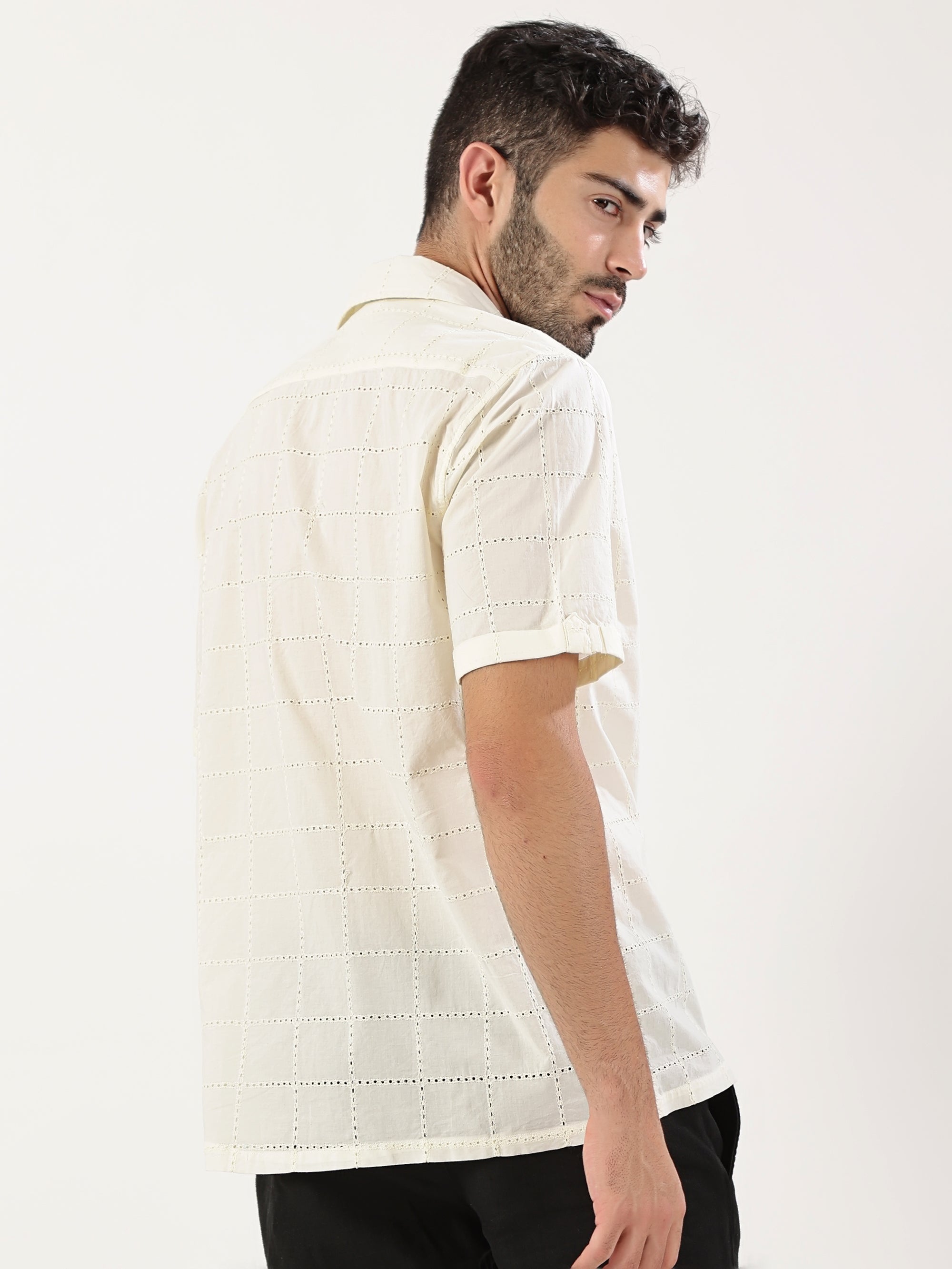 Ivory Cuban Shirt