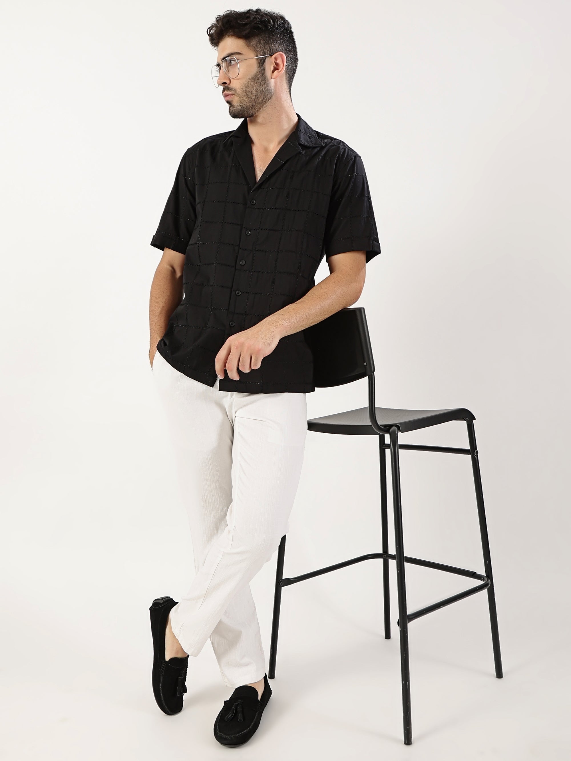 Midnight Textured Shirt