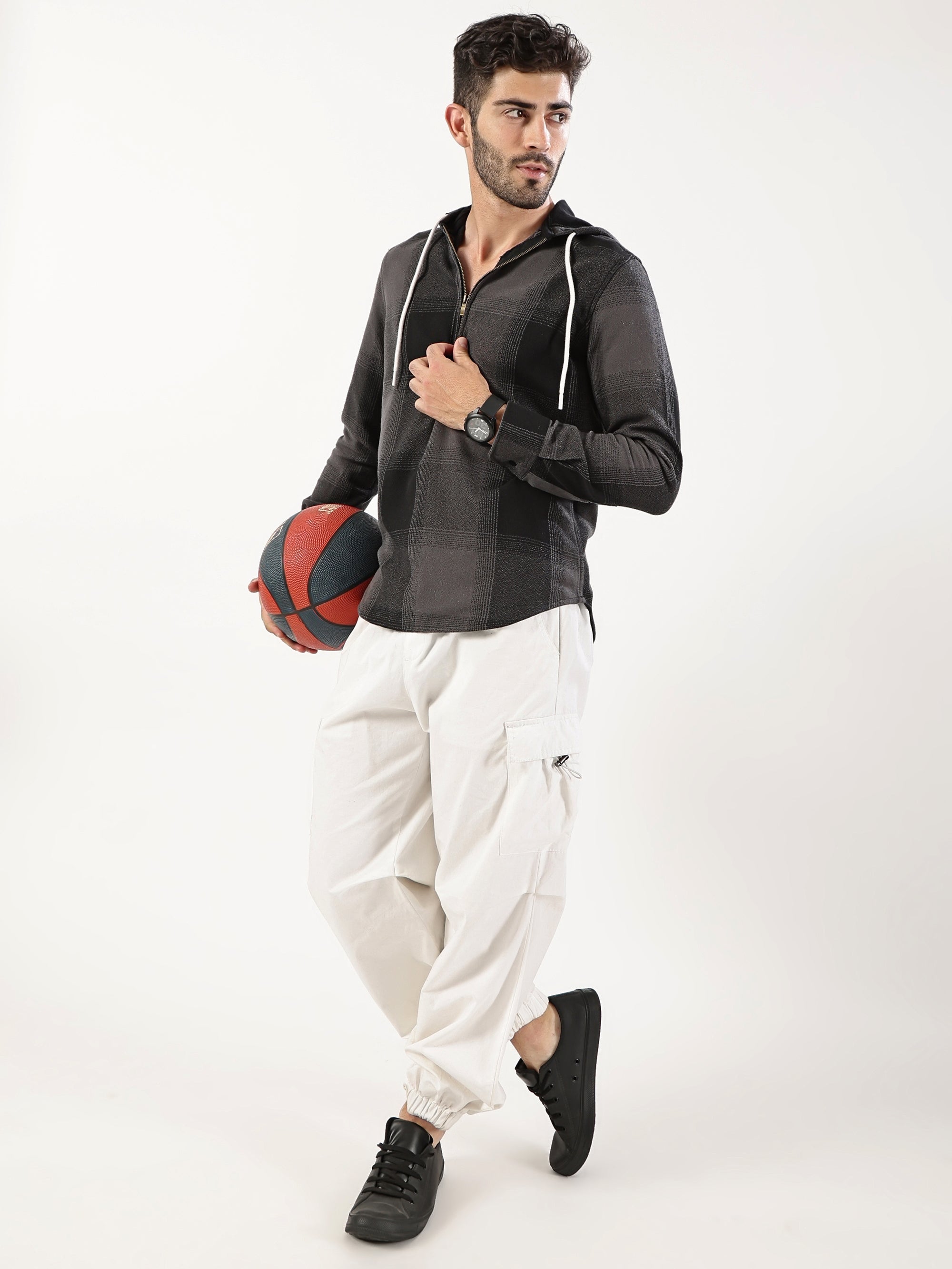 Charcoal Shadow Hoodie