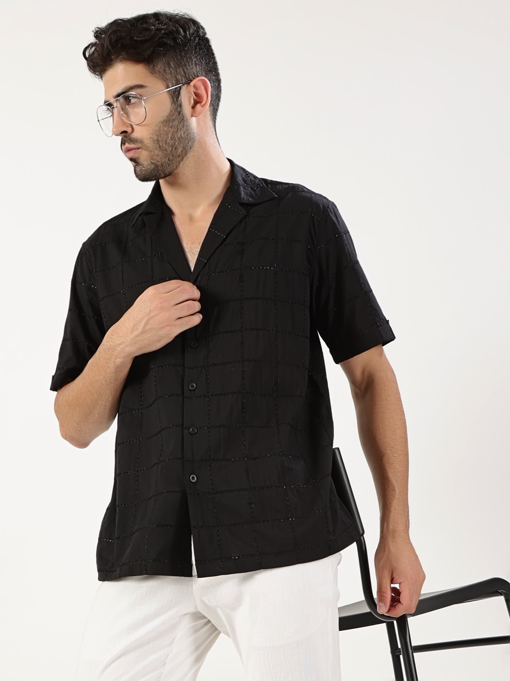 Midnight Textured Shirt