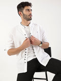 Lenin White Mandarin Shirt