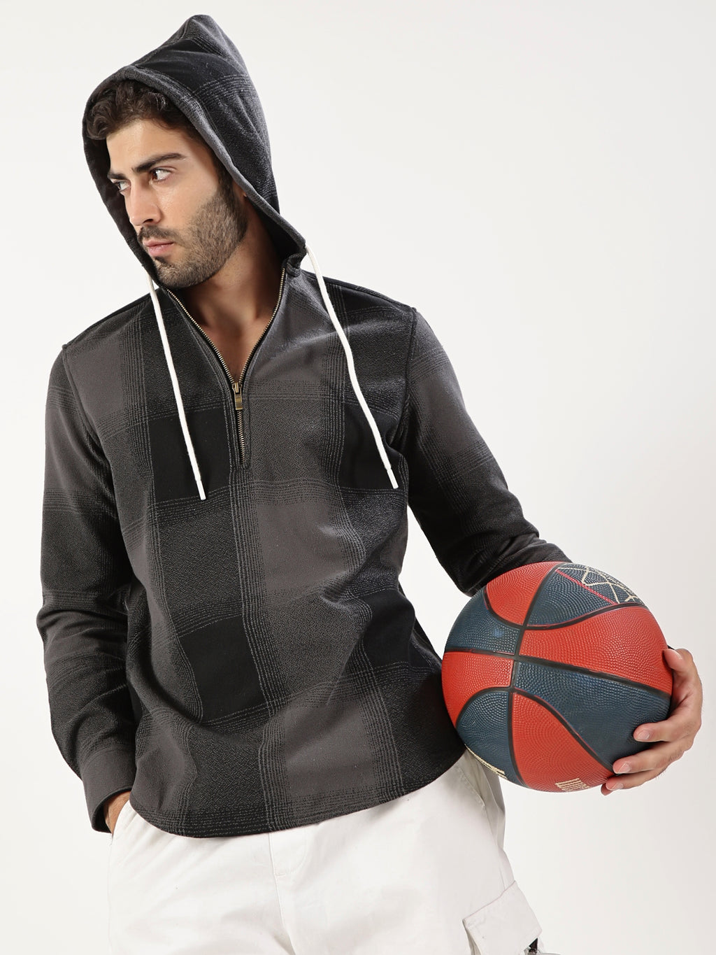 Charcoal Shadow Hoodie