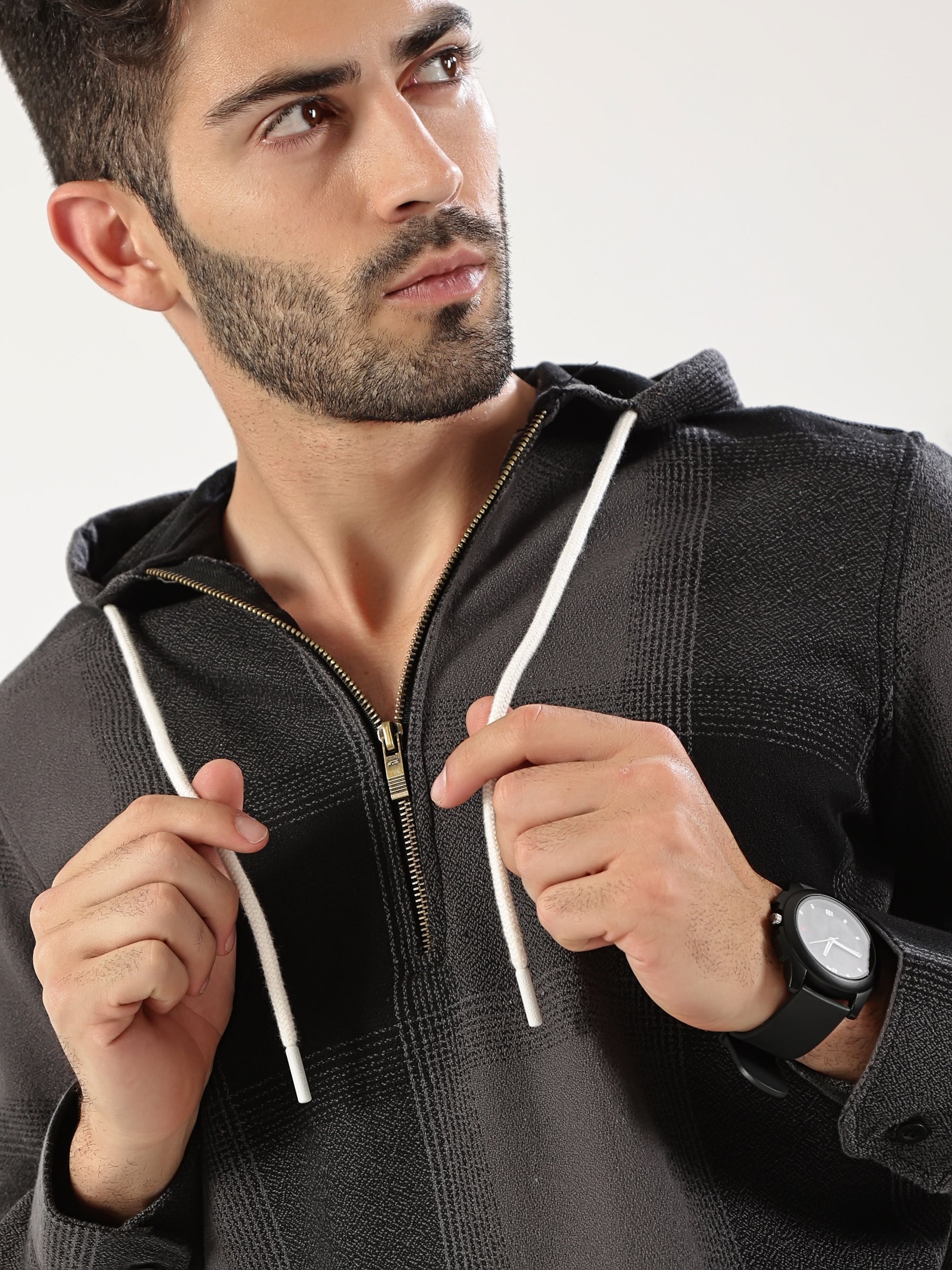 Charcoal Shadow Hoodie